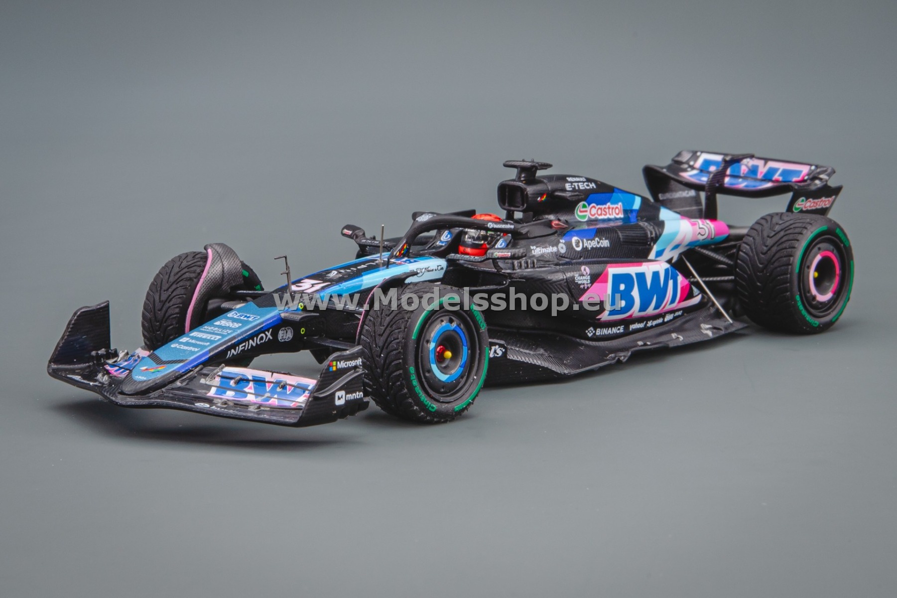 Spark S9537 BWT Alpine F1 Team A524 No.31, Formula 1 10th Canadian GP 2024 Esteban Ocon