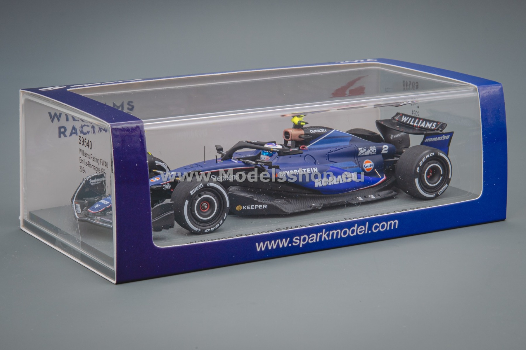 Spark S9540 Williams Racing FW46 No.2, Formula 1, Italian Emilia