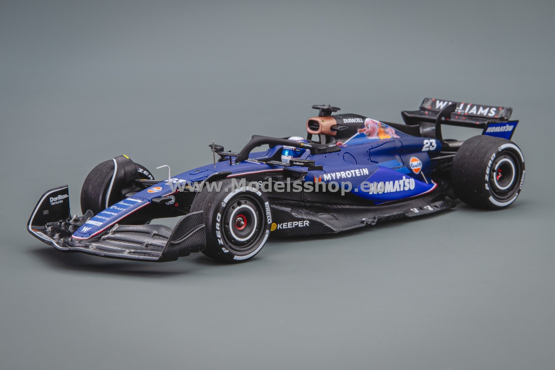 Spark S9541 Williams Racing FW46 F1 No.23, Formula 1 9th Monaco GP 2024 Alex Albon