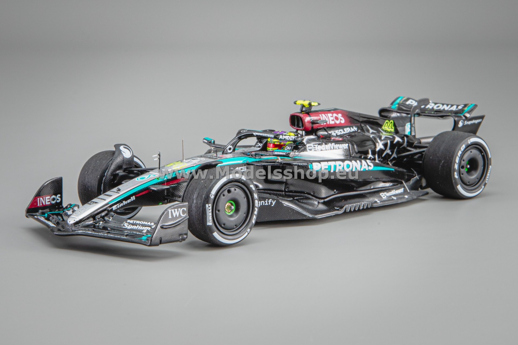 Spark S9546 Mercedes-AMG PETRONAS Formula One Team, No.44, F1 W15 E Performance, 2nd Las Vegas GP 2024, Lewis Hamilton