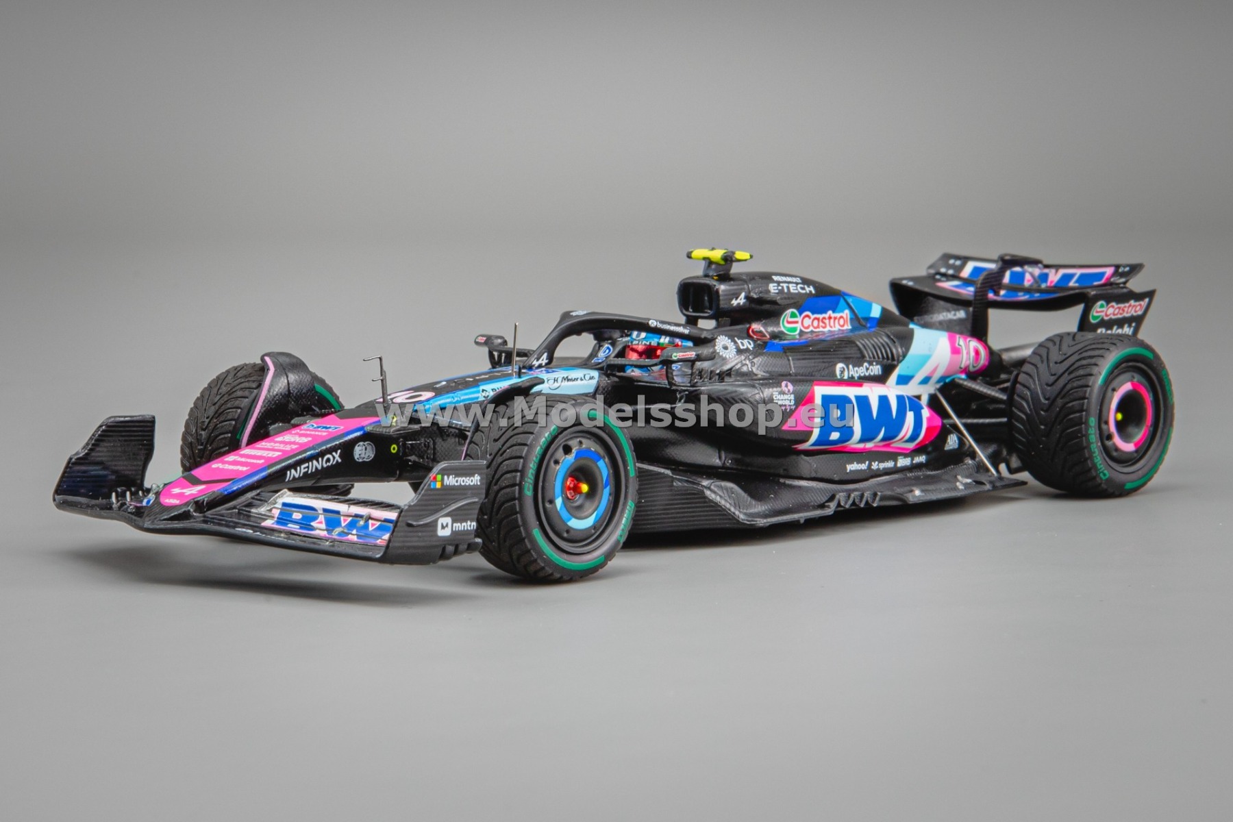 Spark S9552 BWT Alpine F1 Team A524, No.10, 3rd Formula 1 Brazilian GP 2024, Pierre Gasly (150th GP Race)