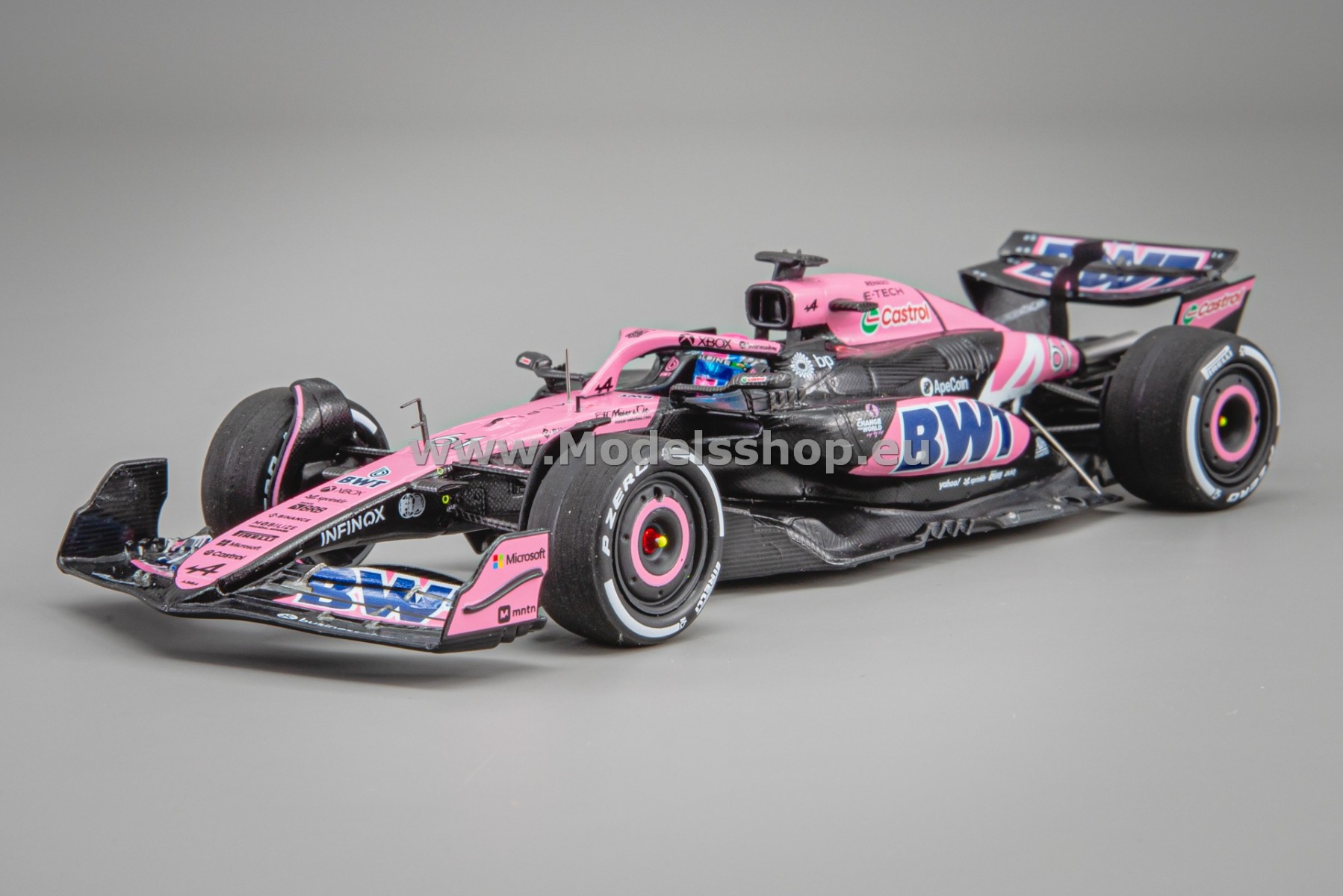 Spark S9566 BWT Alpine F1 Team A524, No.61, Formula 1 Abu Dhabi GP 2024, Jack Doohan