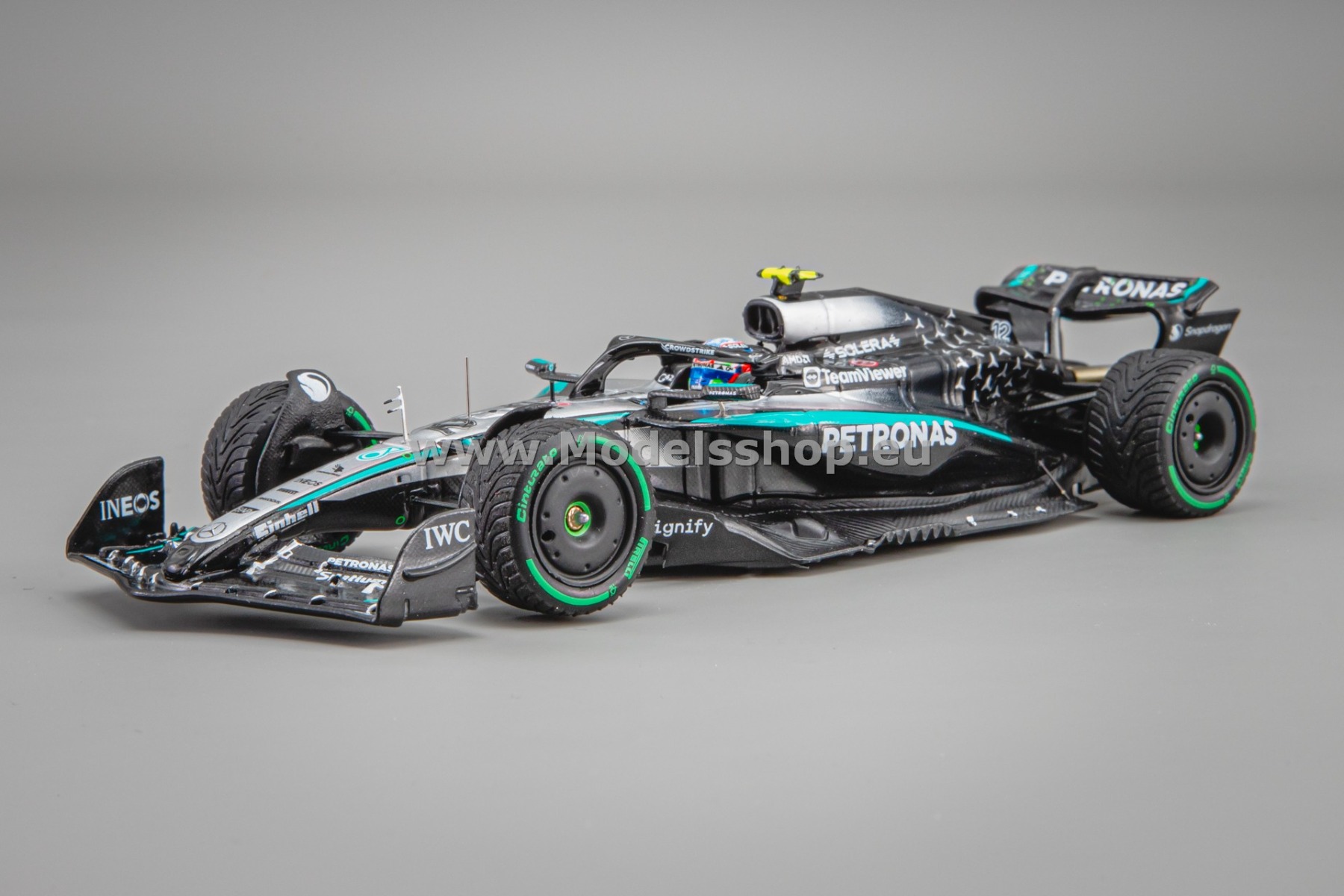 Spark S9573 Mercedes No.12 Mercedes-AMG PETRONAS Formula One Team, 4th Australian F1 GP 2025, Kimi Antonelli