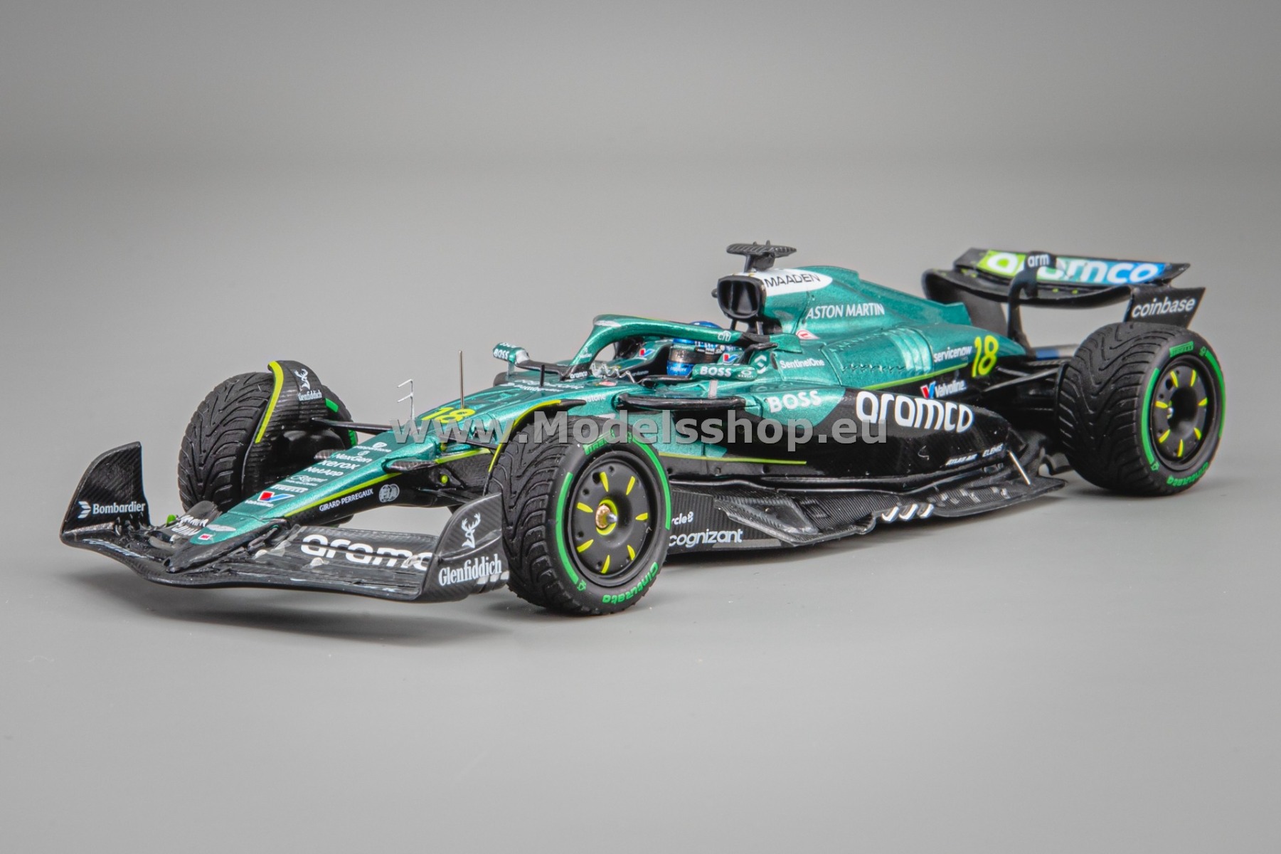 Spark S9588 Aston Martin No.18 Aston Martin Aramco Formula One Team, 6th Australian F1  GP 2025, Lance Stroll