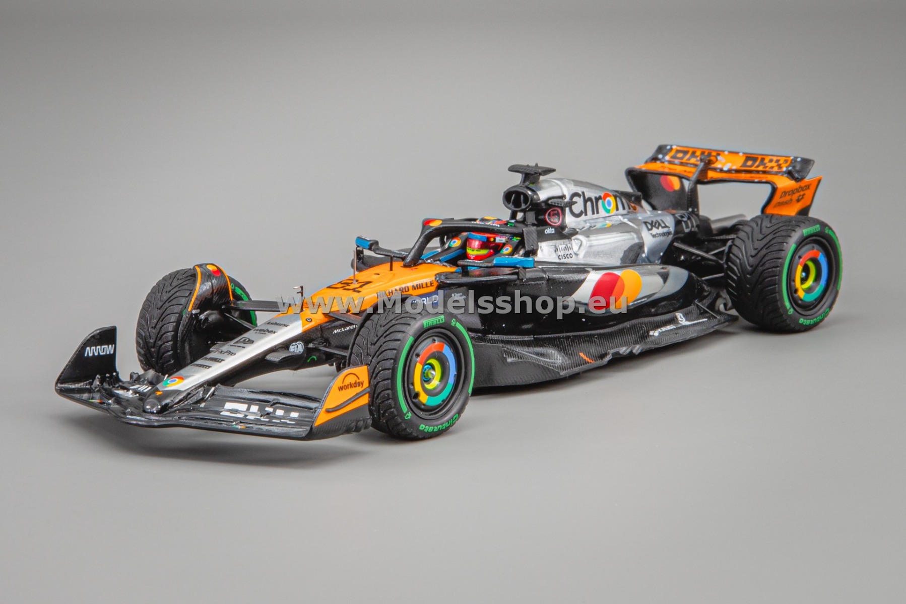 Spark S9597 McLaren MCL39 No.81 McLaren Formula 1 Team F1,  2nd Formula 1 British GP 2025, Oscar Piastri