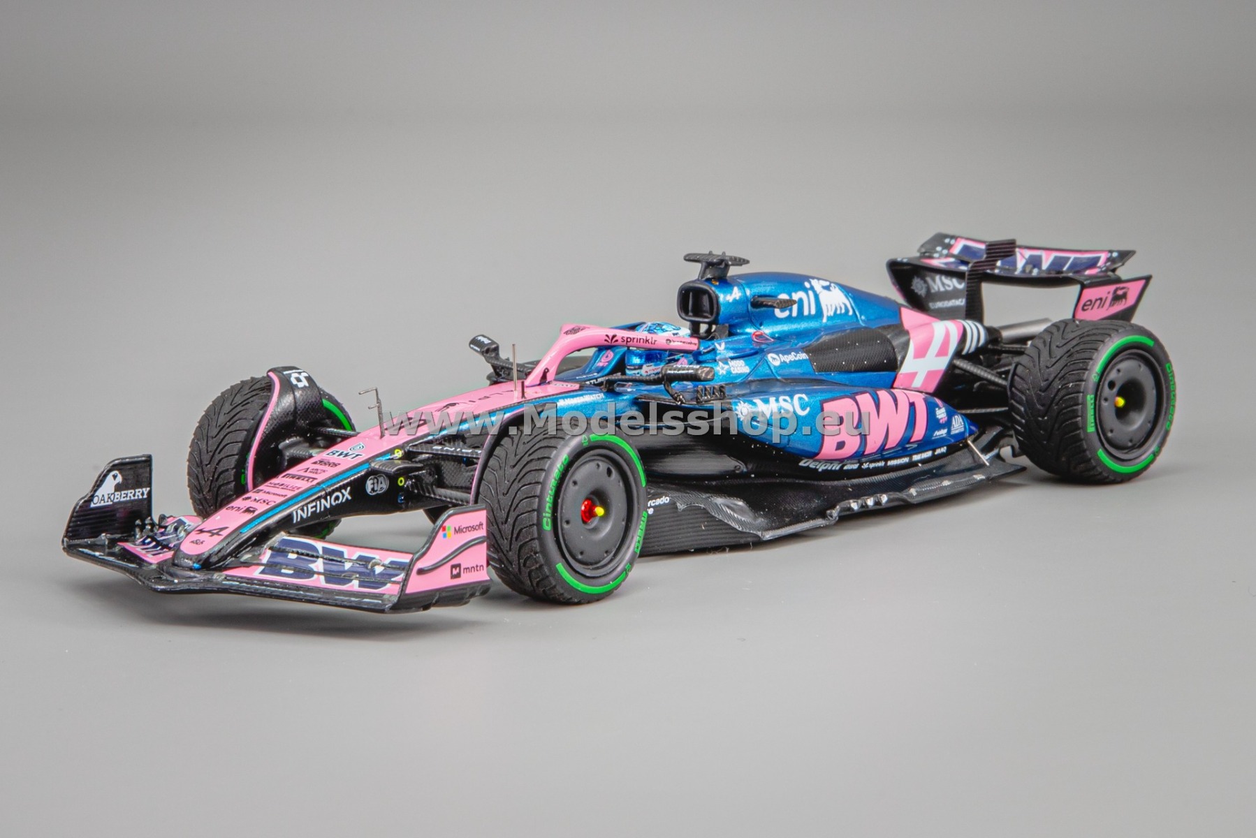 Spark S9615 Alpine A525 No.10 BWT Alpine F1 Formula One Team, 6th Formula 1  British GP 2025, Pierre Gasly