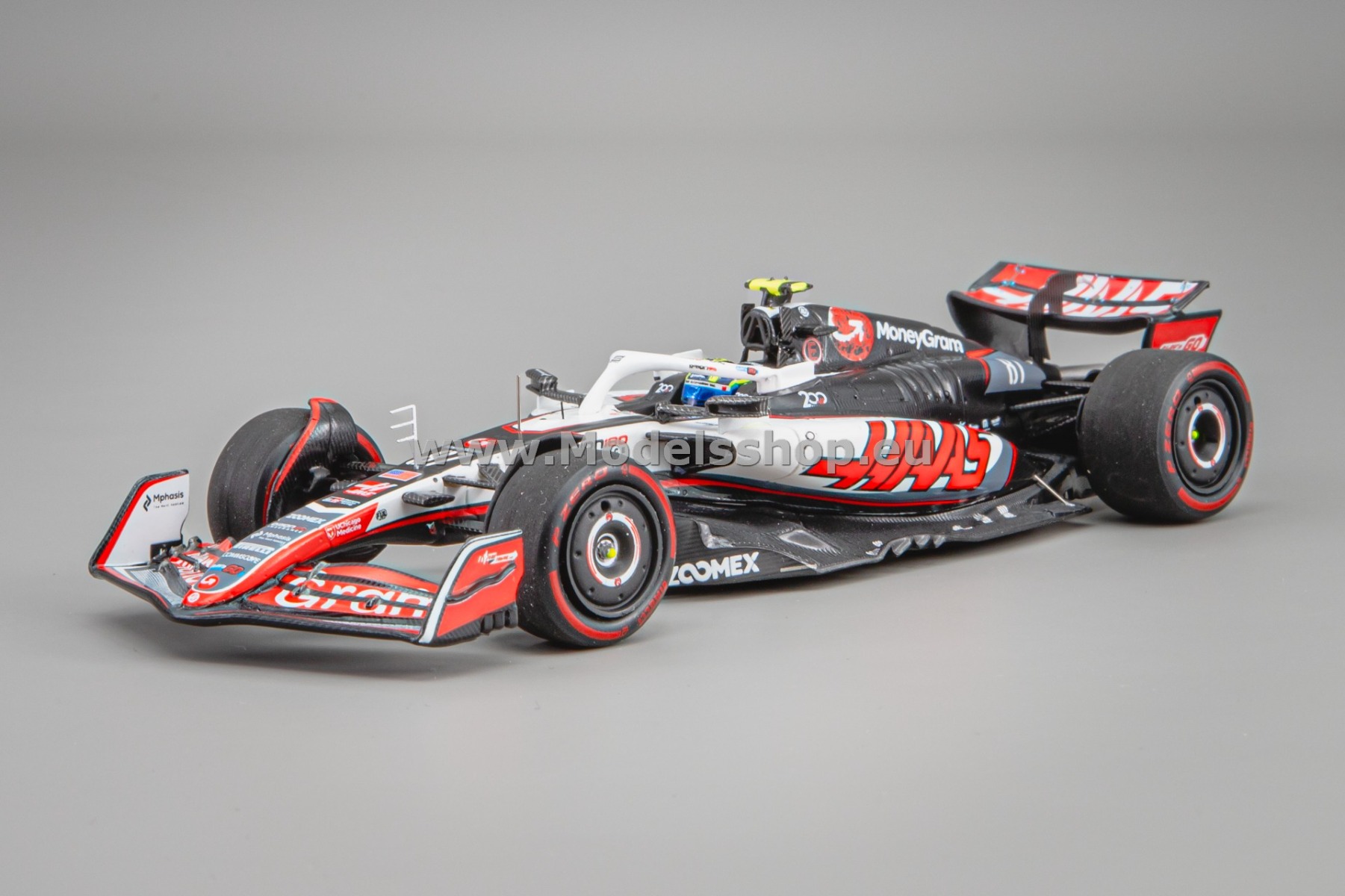 Spark S9629 Haas VF-25 No.87 MoneyGram Haas F1 Team, Formula 1 Canadian GP 2025 (200th GP), Oliver Bearman