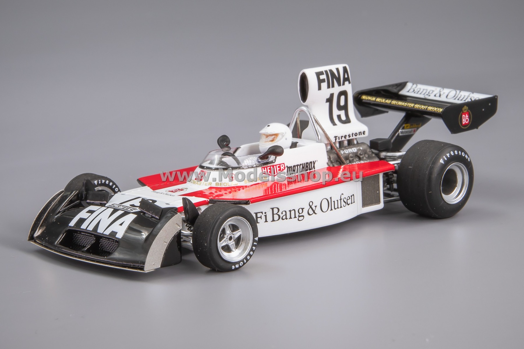Spark S9652 Surtees TS16, No.19, Formula 1 South African GP 1974, Jochen Mass