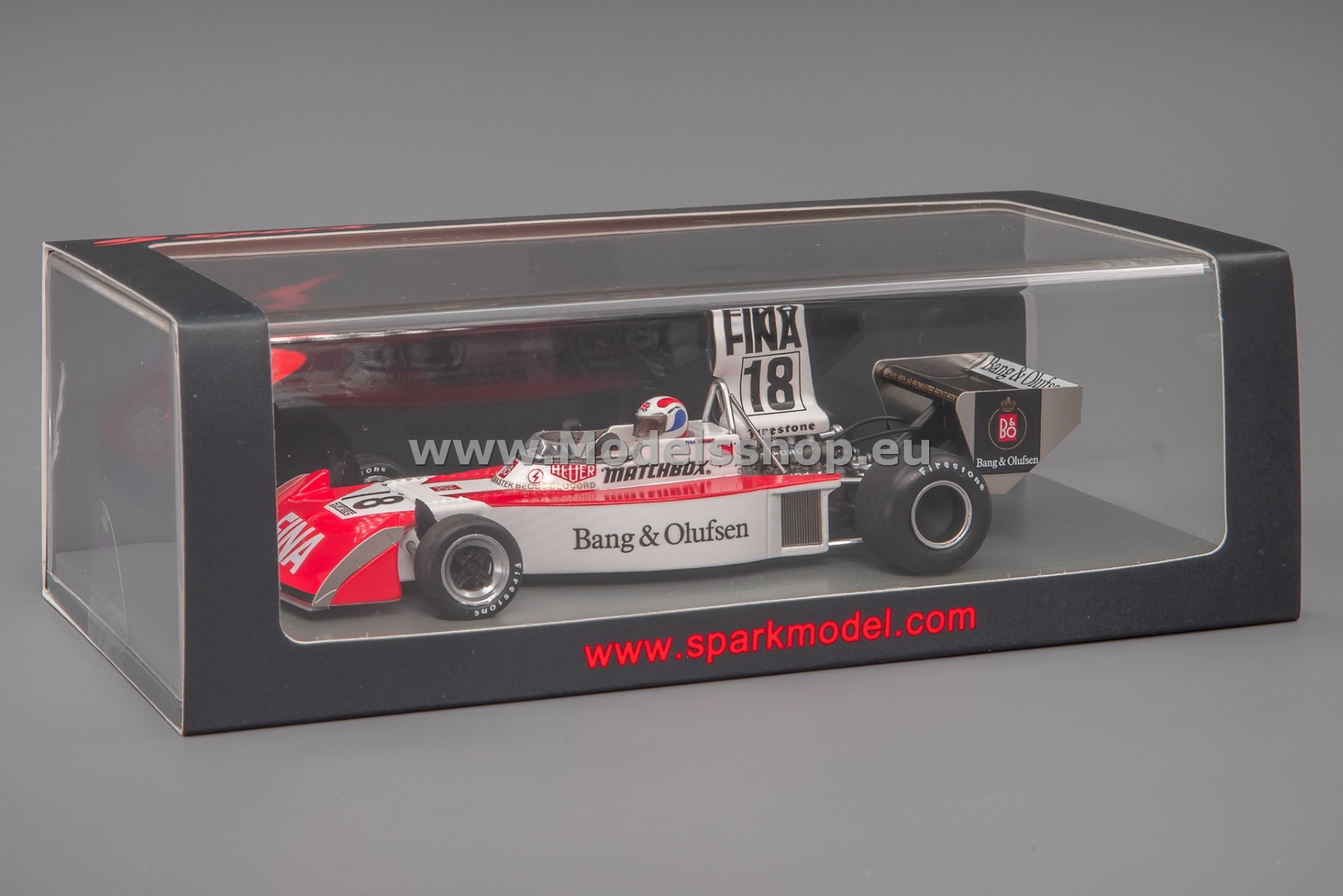 Spark S9655 Surtees TS16, Formula 1, No.18 German GP 1974, Derek Bell Spark S9655 Surtees TS16, Formula 1, No.18 German GP 1974, Derek Bell