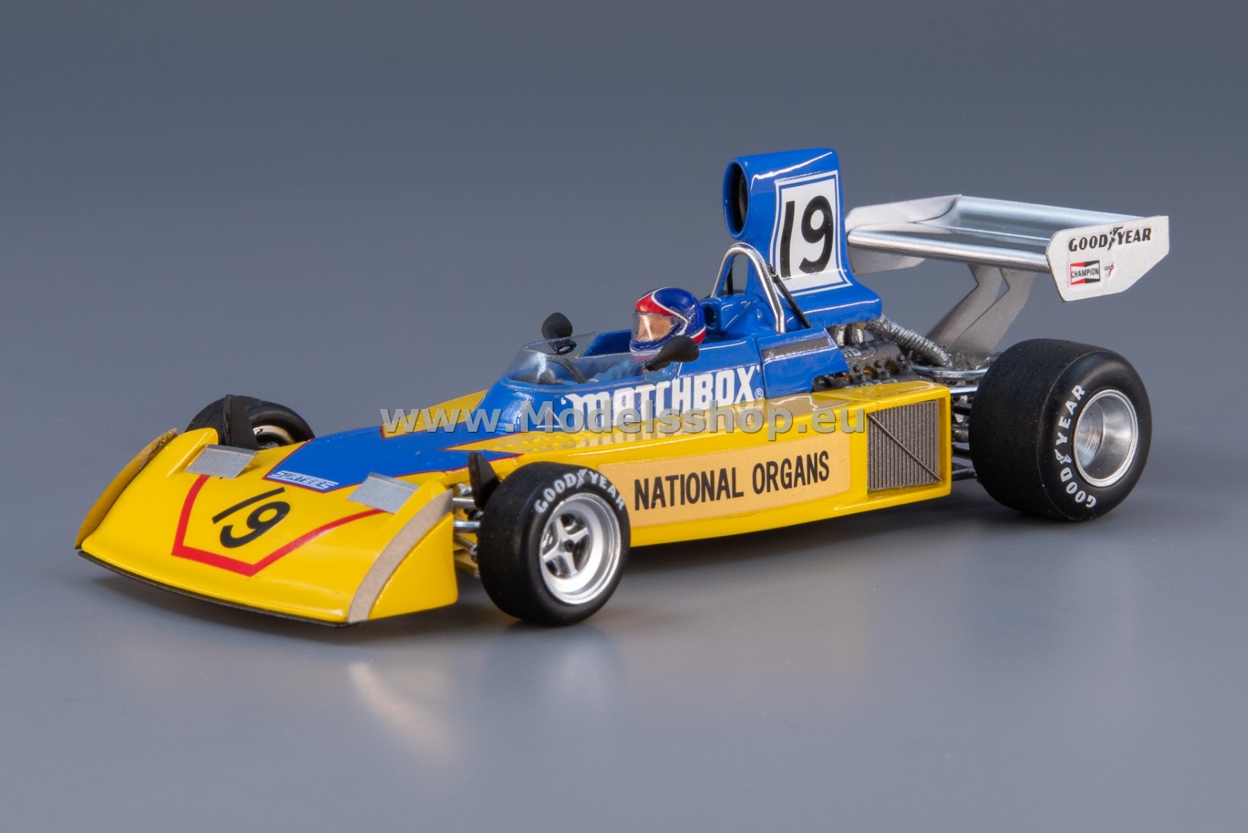 Spark S9660 Surtees TS16 No.19, Formula 1, British GP 1975, Dave Morgan