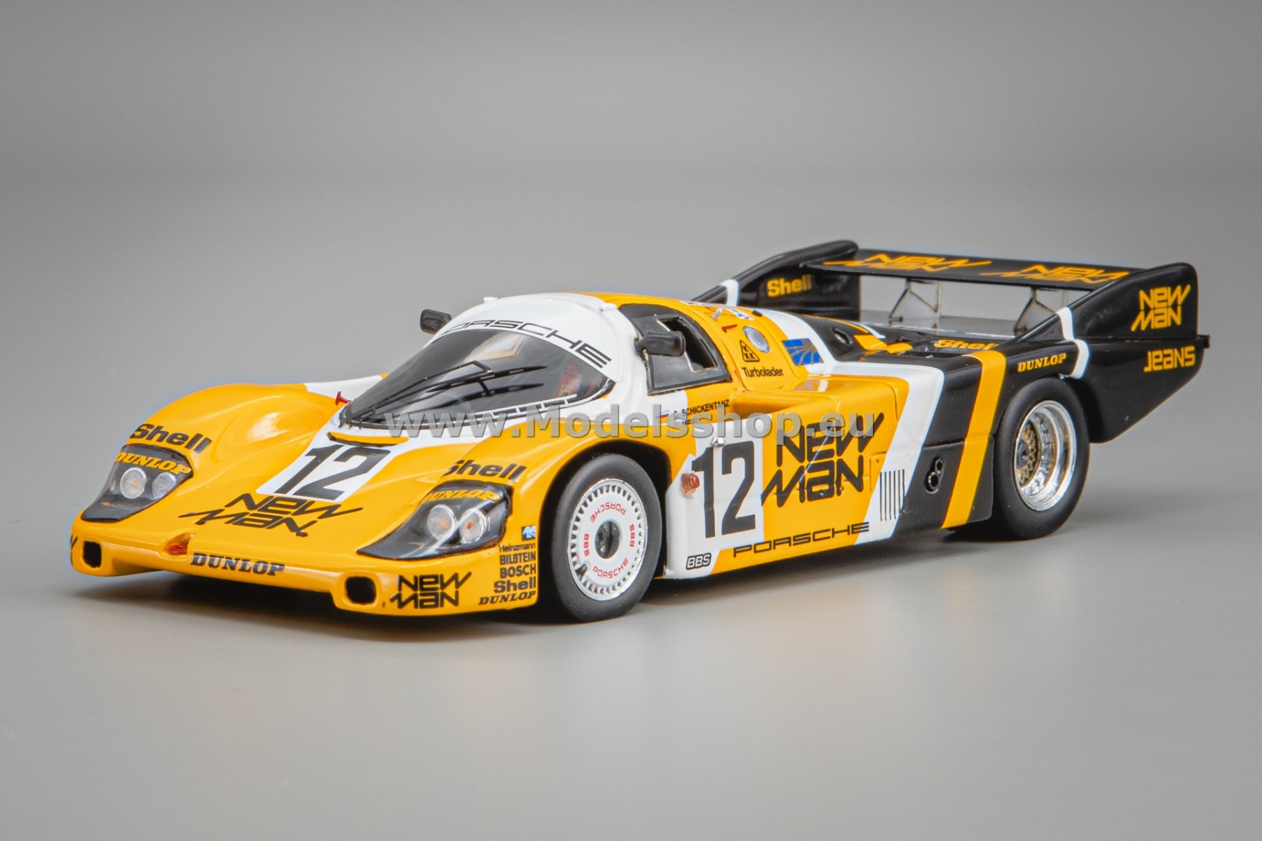 Spark S9850 Porsche 956, No.12, 4TH Le Mans 24H 1983, C. Schickentanz - V. Merl - M. Narvaez