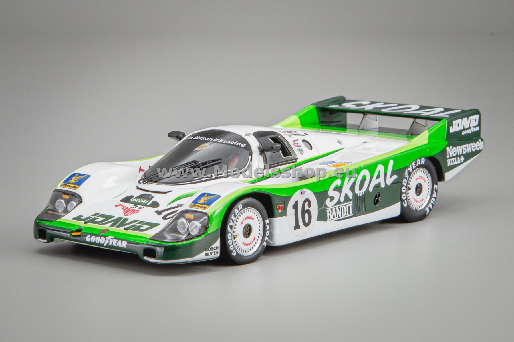 Spark S9851 Porsche 956 No.16, 5th Le Mans 24H 1983, G. Edwards J. Fitzpatrick - R. Keegan