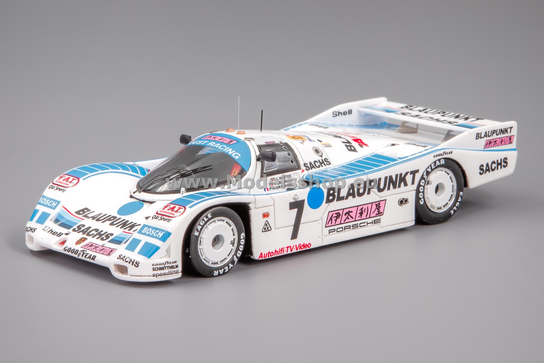 Spark S9877 Porsche 962C No.7 24H Le Mans 1989, J. Winter - F. Jelinski - P-H. Raphanel