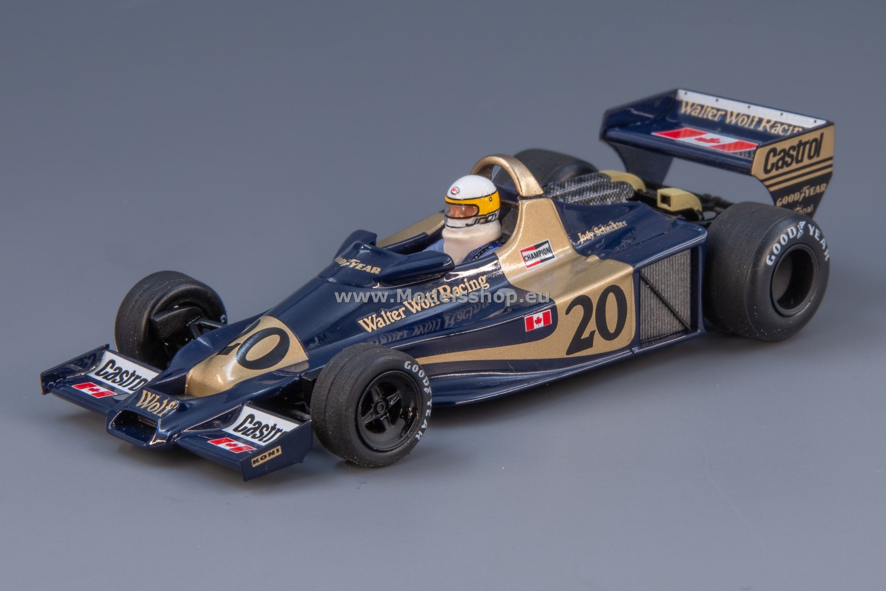 Spark S9996 Wolf WR1 No.20, Formula 1, Winner Monaco GP 1977, Jody Scheckter