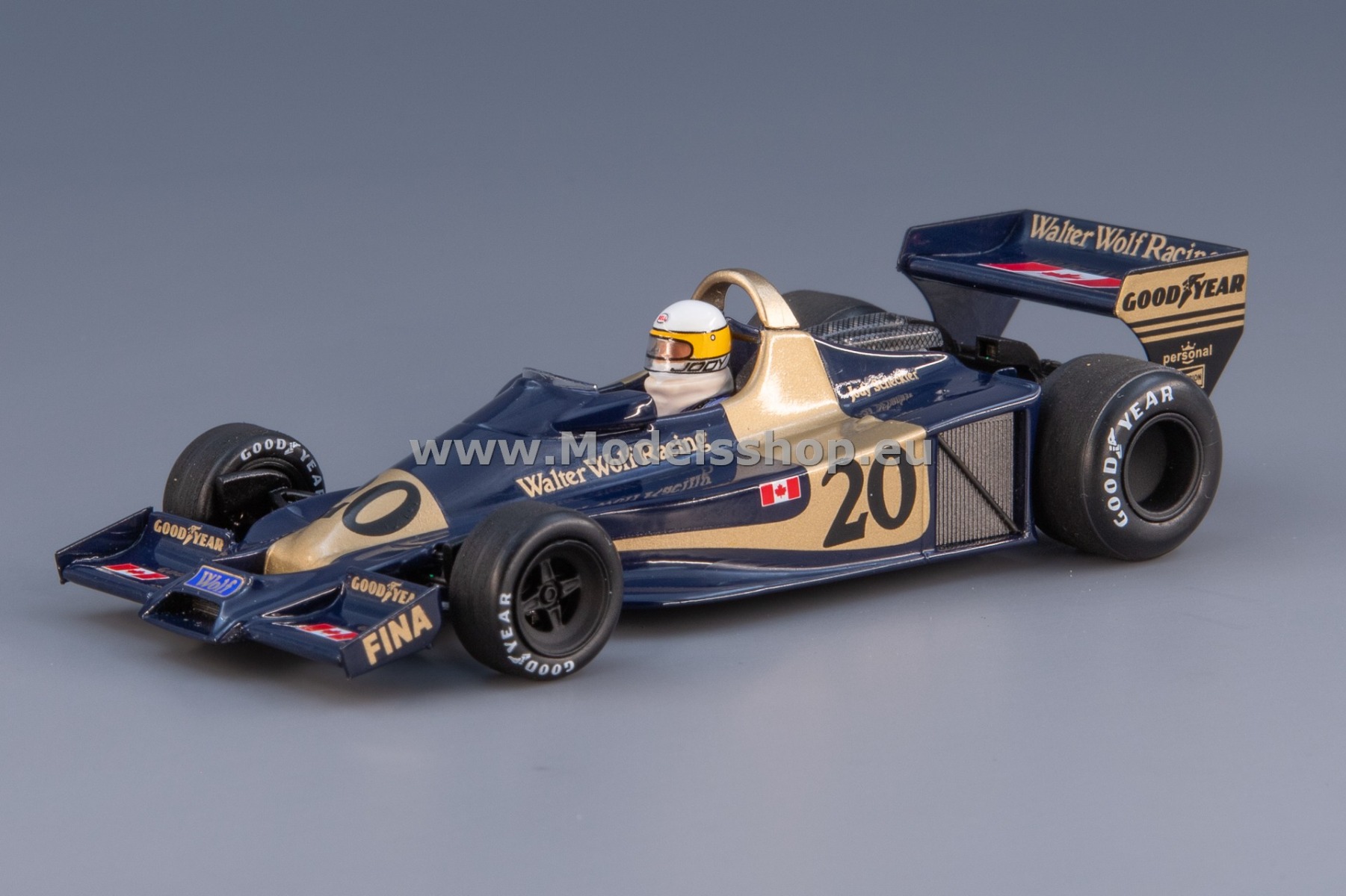 Spark S9997 Wolf WR1 No.20, Formula 1, Winner Argentina GP 1977, Jody Scheckter