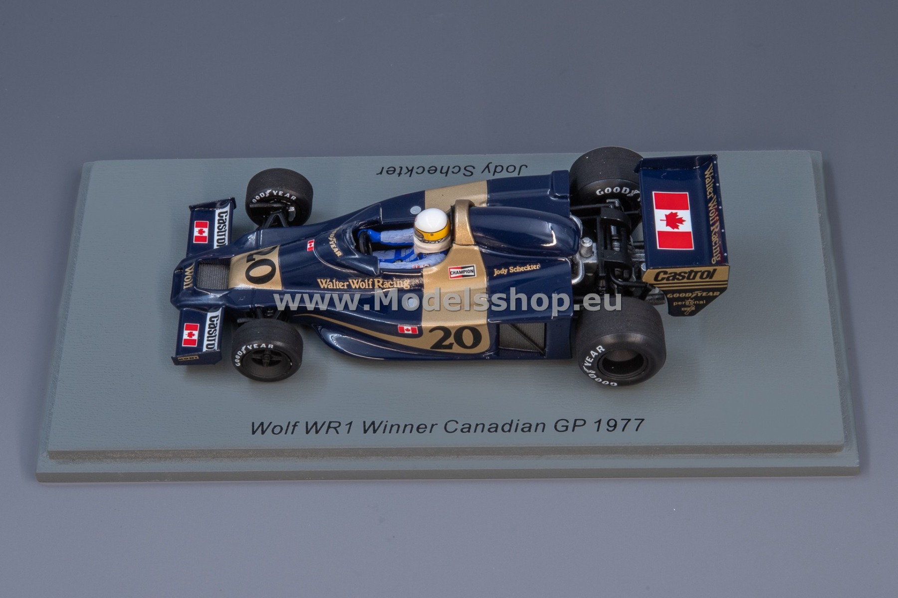 再再値下げ！WOLF WR1 1977 Jody Scheckter ミニカー FIRST SAMPLE: GP Replicas Wolf WR1 (1977) • DiecastSociety.com