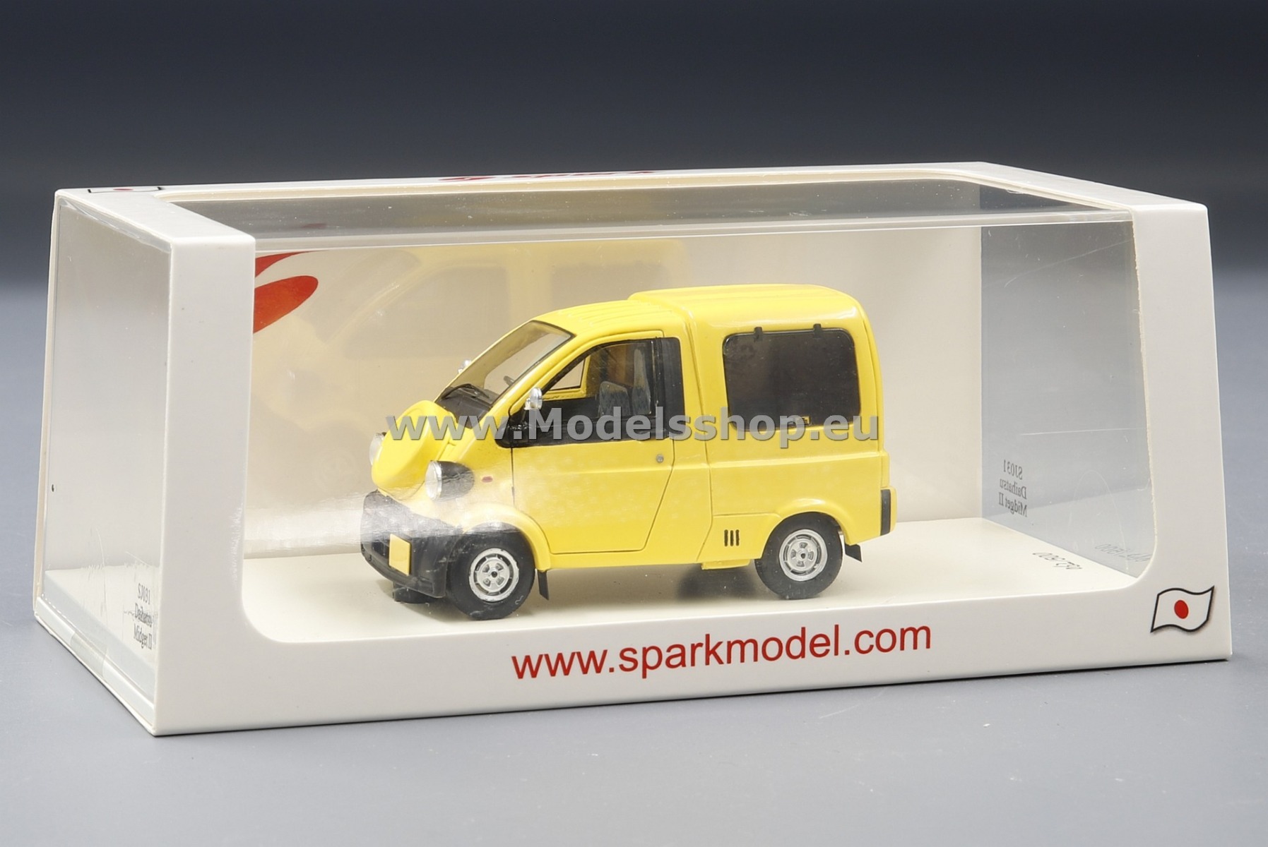 Spark SJ031 Daihatsu Midget II Cargo, 1996 /yellow/ Limited