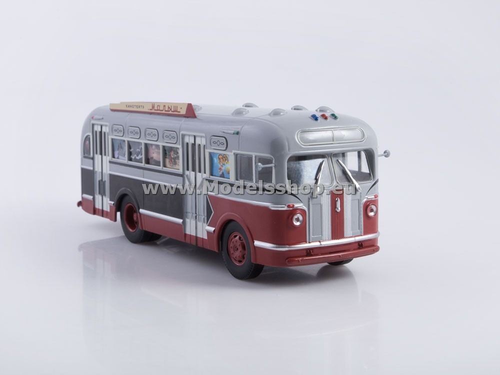 Bus magazine special series (Modimio) No.8  with model of ZIS-155 cinema-bus