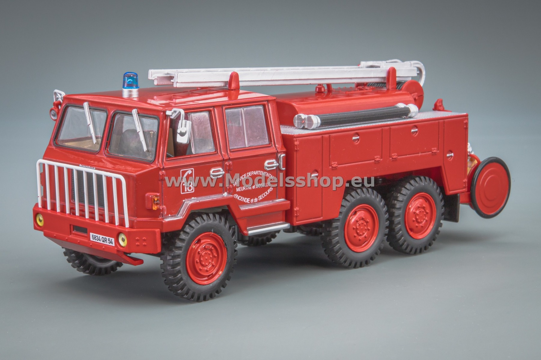 Fire Engine Berliet FF 6X6 FPT, Hr Tanker Truck, 