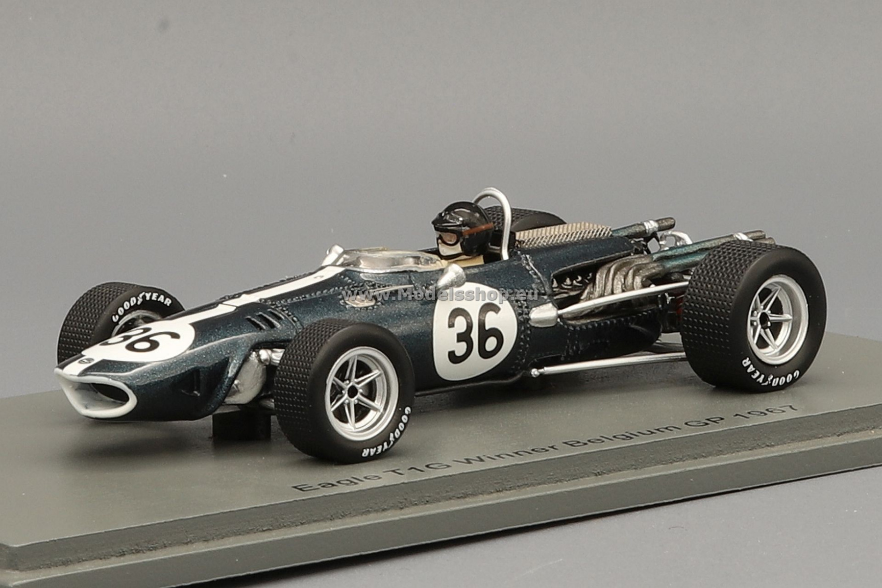 EAGLE T1G N°36 Vainqueur GP Belgique 1967 Dan Gurney