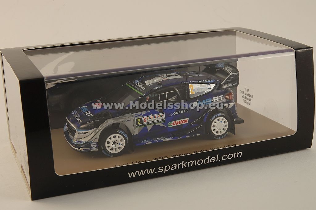 Ford Fiesta WRC Italian Rally 2017 winner, O.Tänak/ M.Järveoja