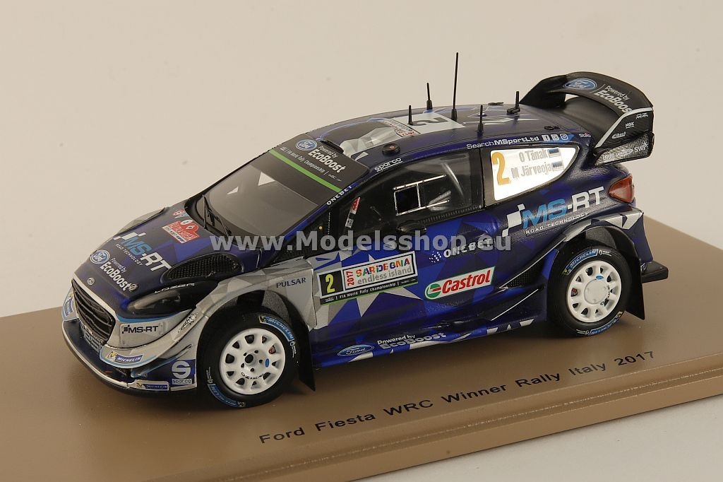 Ford Fiesta WRC Italian Rally 2017 winner, O.Tänak/ M.Järveoja 