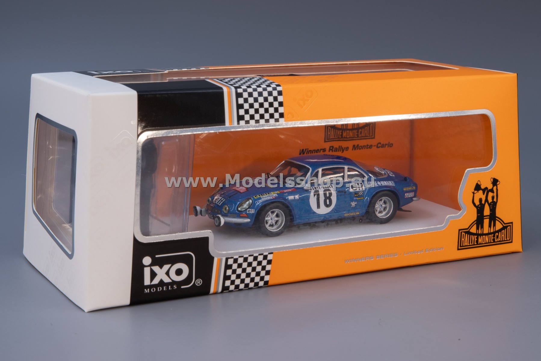 IXO SPRM001-73 Alpine Renault 1800 S, No.18, Rally WM, Rallye