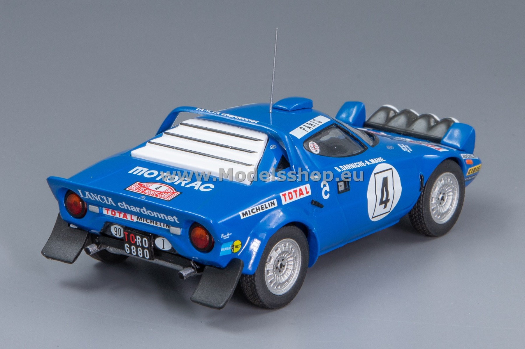 Spark Lancia Stratos HF WINNER Rally Monte Carlo 1979 B.Darniche-A.Mahe
