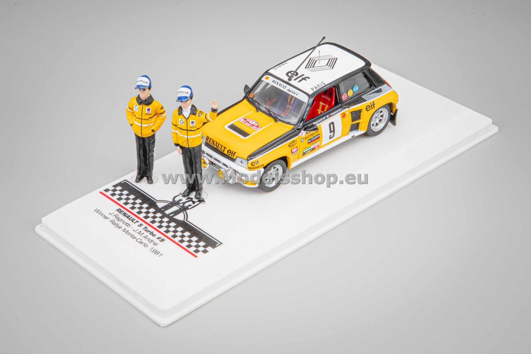 IXOSPRM002-81 Renault 5 Turbo, No.9, Rally Monte Carlo 1981, J.Ragnotti - J.M.Andre