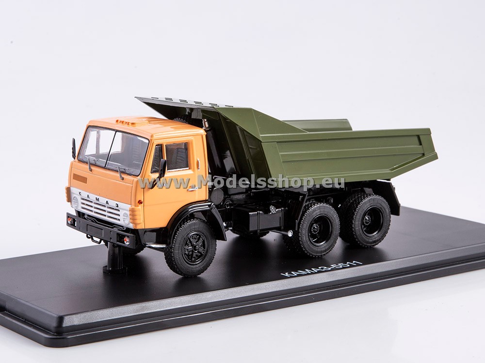 SSM1530 KAMAZ-5511 dump truck /orange - khaki/