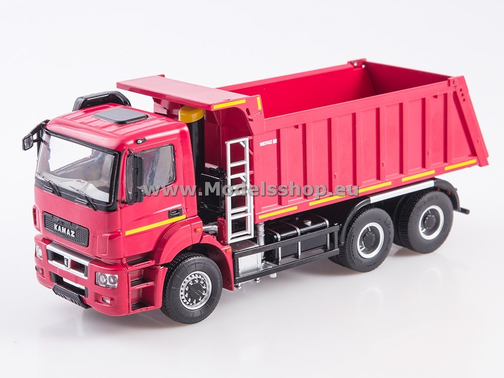 SSM1547 KAMAZ-65801-T5 dump truck /red - dark blue/