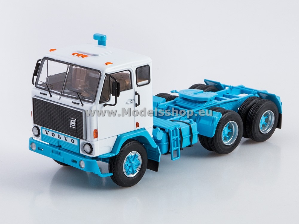 SSM1553 Volvo F89 tractor truck /white - blue/