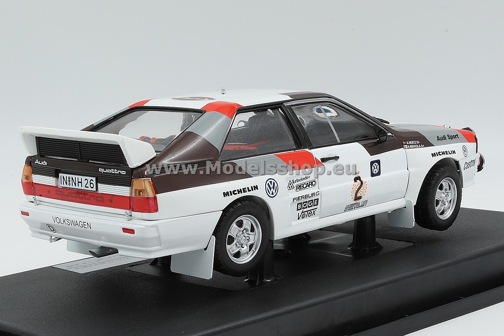 Audi quattro A2, No.2, Audi sport, Marlboro, Rallye Argentina with