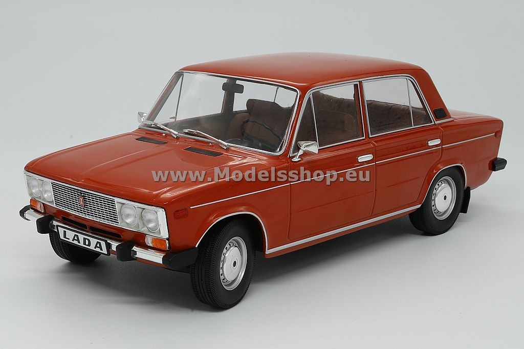 Lada VAZ-2106, 1976 /red with brown interior/