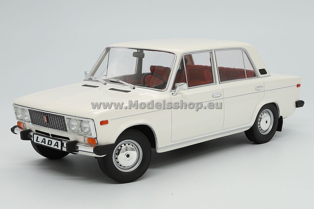 Lada VAZ-2106, 1976 /white with red interior/