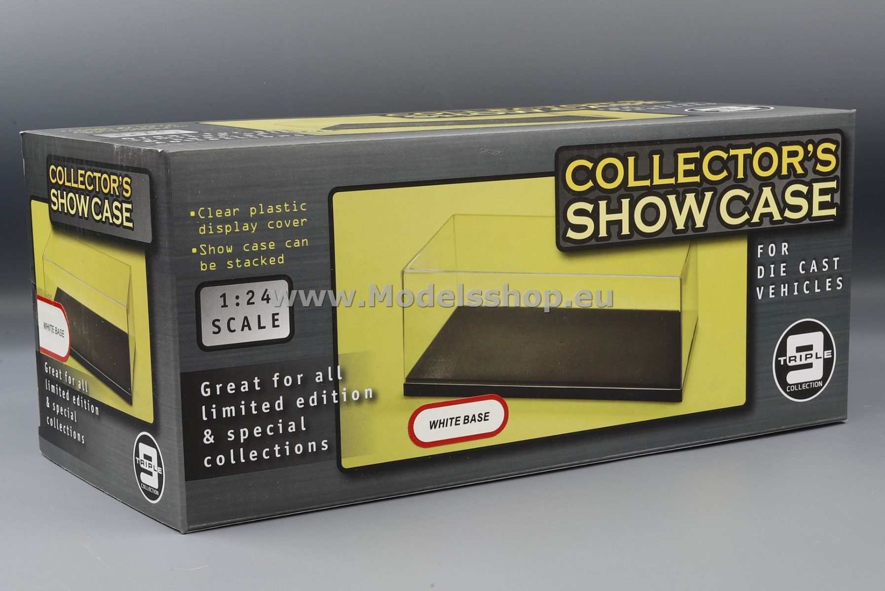 Display Case / Box For 1/24 Model (L/W/H In Mm) 270 X 125 X 112. White Base - Foto 10