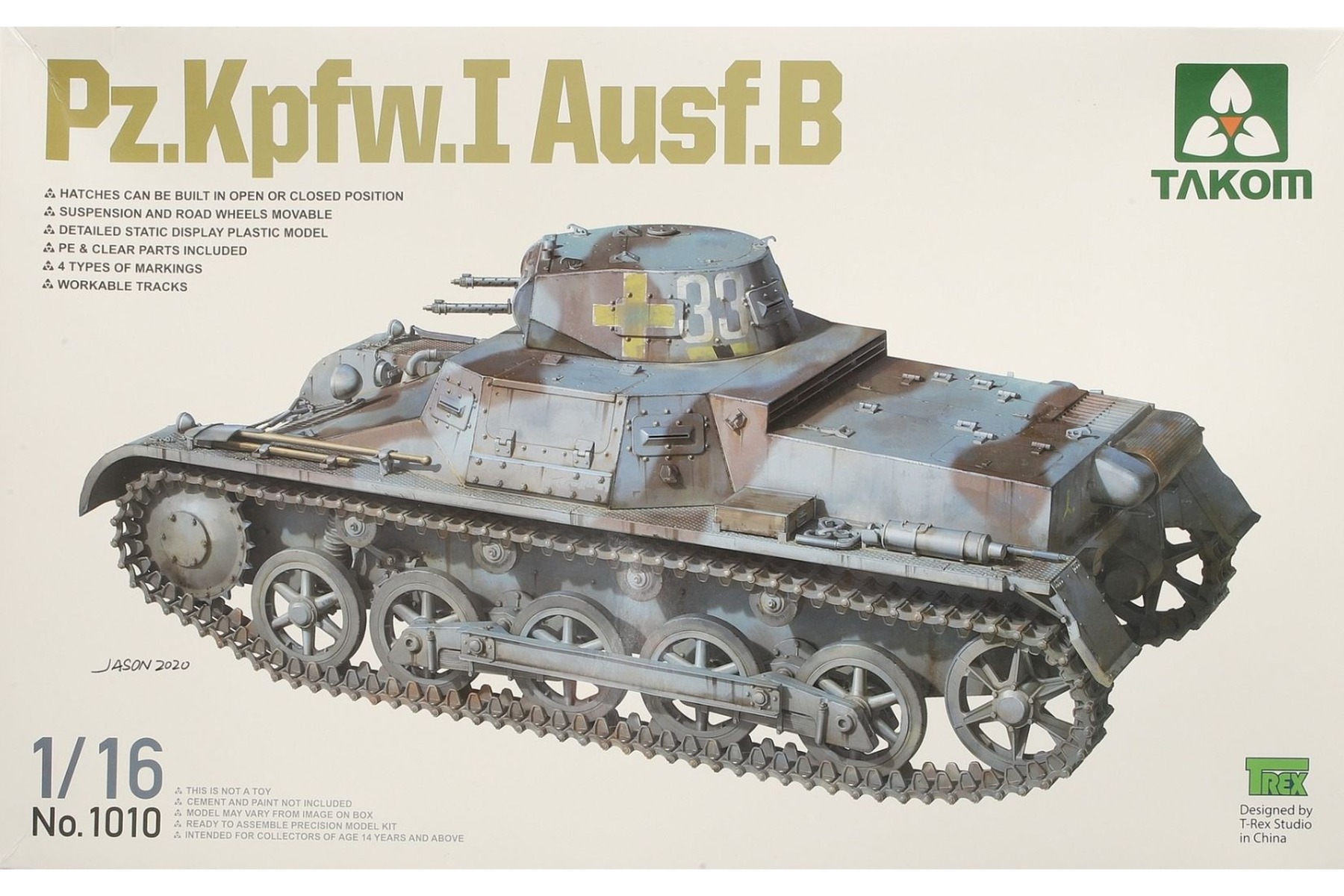 TAKOM1010 Pz.Kpfw.I Ausf.B