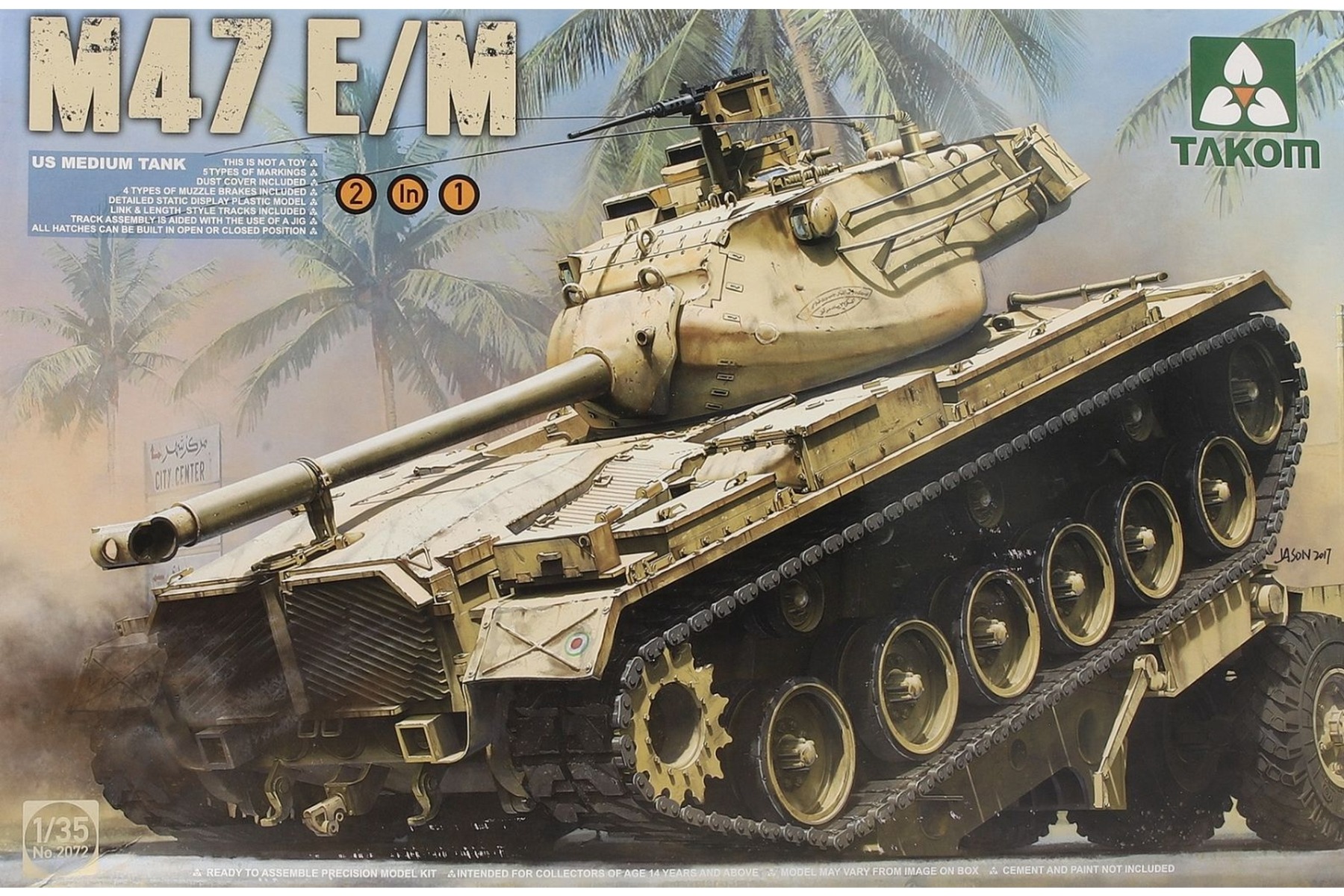 TAKOM2072 M47 Patton E M