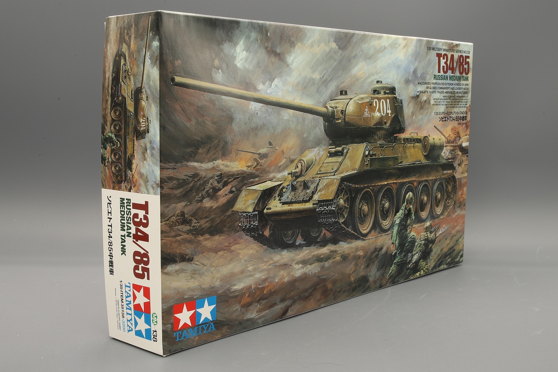 Tamiya TA35138 Russian Medium Tank T34/85