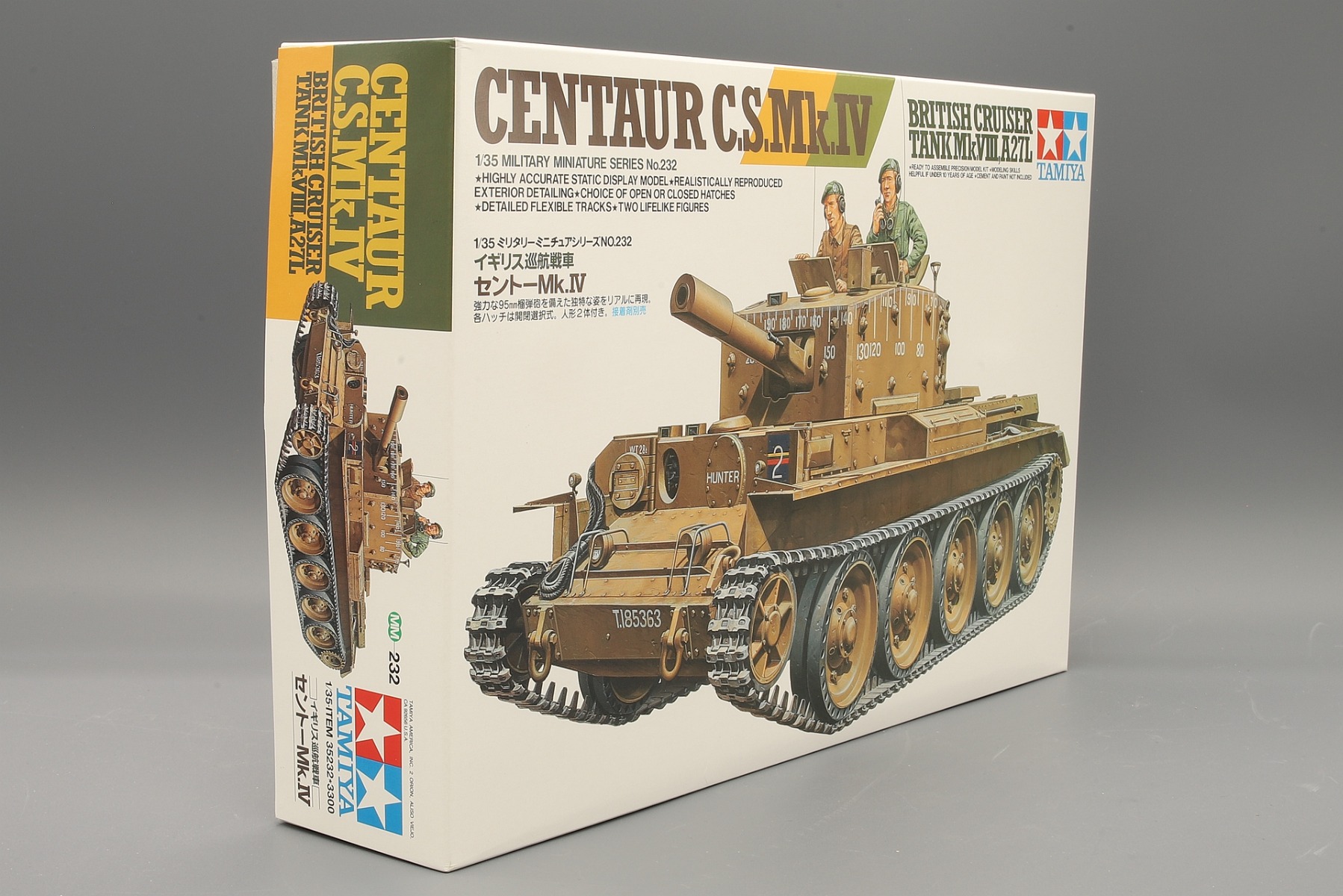 Tamiya TA35232 Centaur C.S. Mk.IV British Cruiser Tank Mk.VIII,A27L