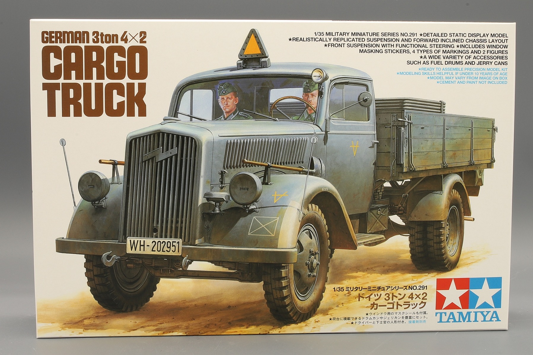 Tamiya TA35291 German 3ton 4x2 Cargo Truck