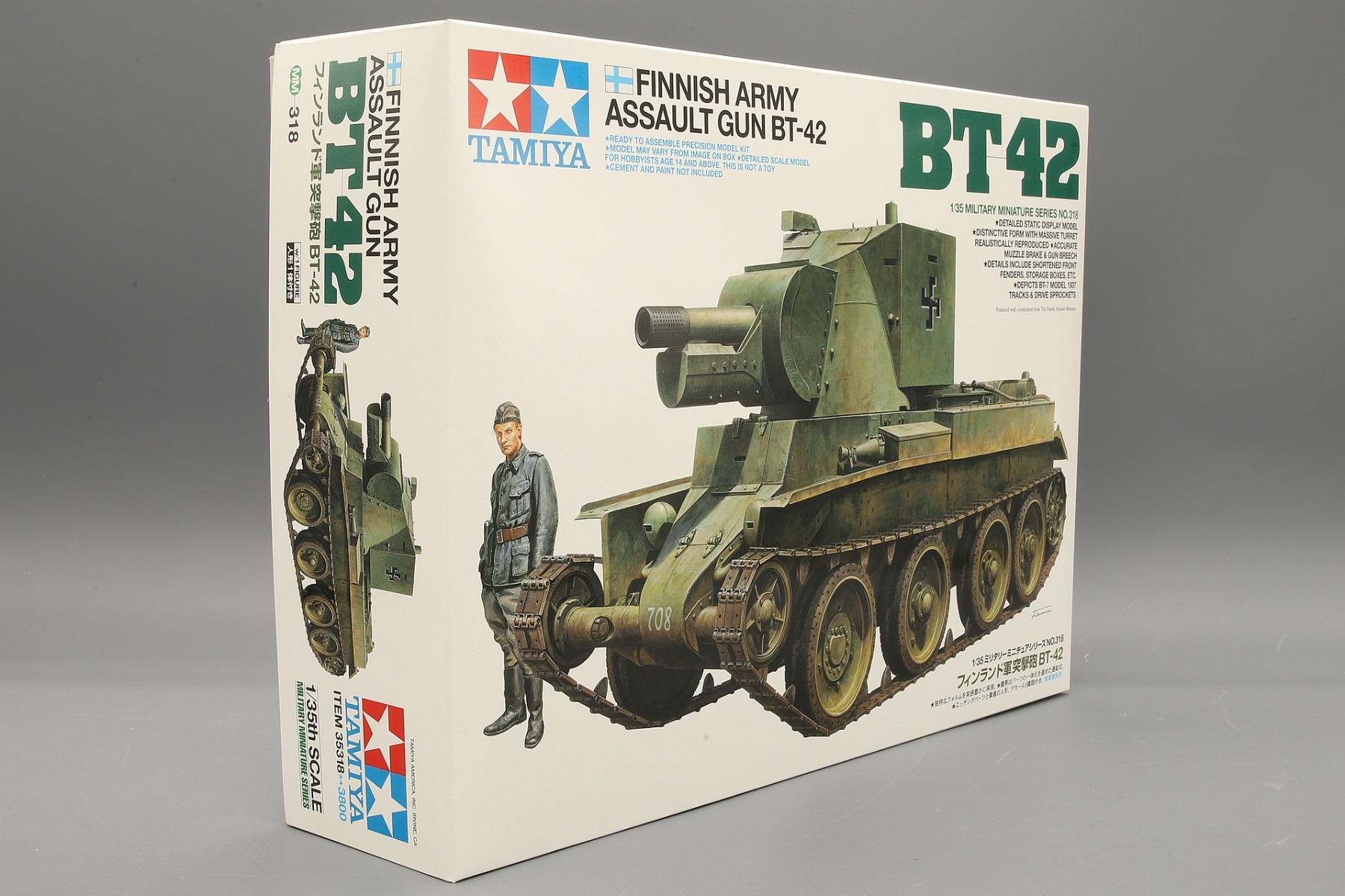 Kit Maquette Tamiya BT-42 Assault Gun Finnish Army - Échelle 1/35, Neuf