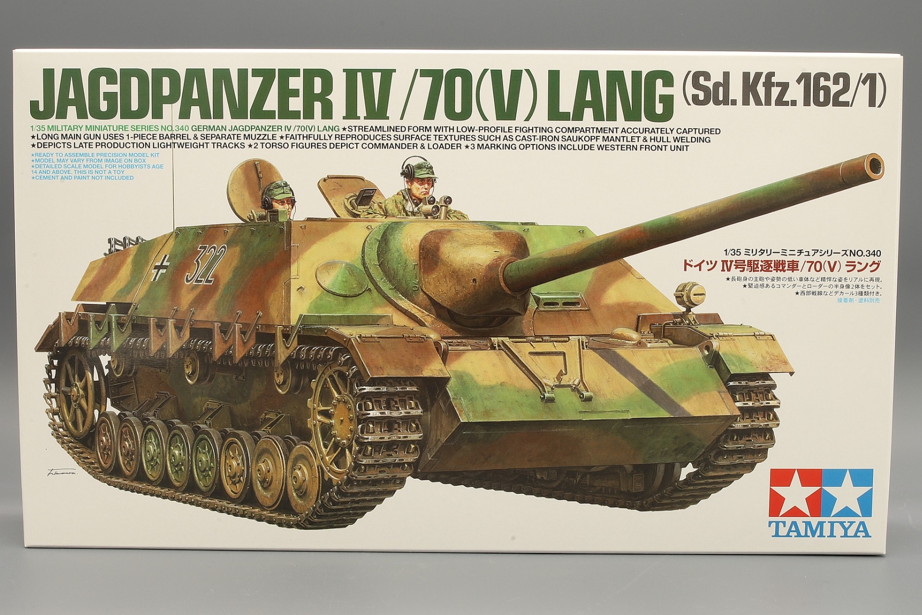 Tamiya TA35340 Jagdpanzer IV/70(V) lang (Sd.Kfz.162/1)