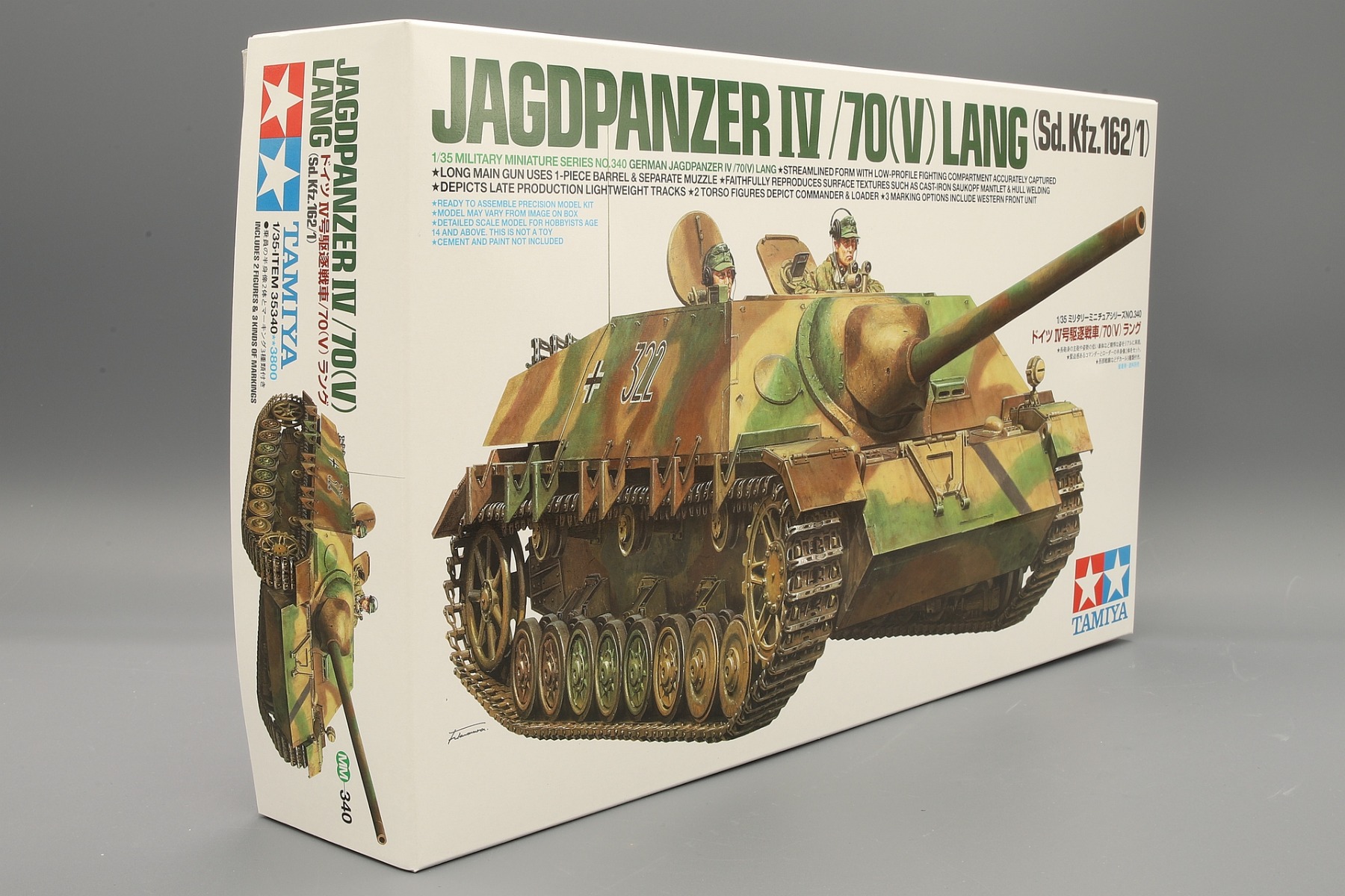 Tamiya TA35340 Jagdpanzer IV/70(V) lang (Sd.Kfz.162/1)