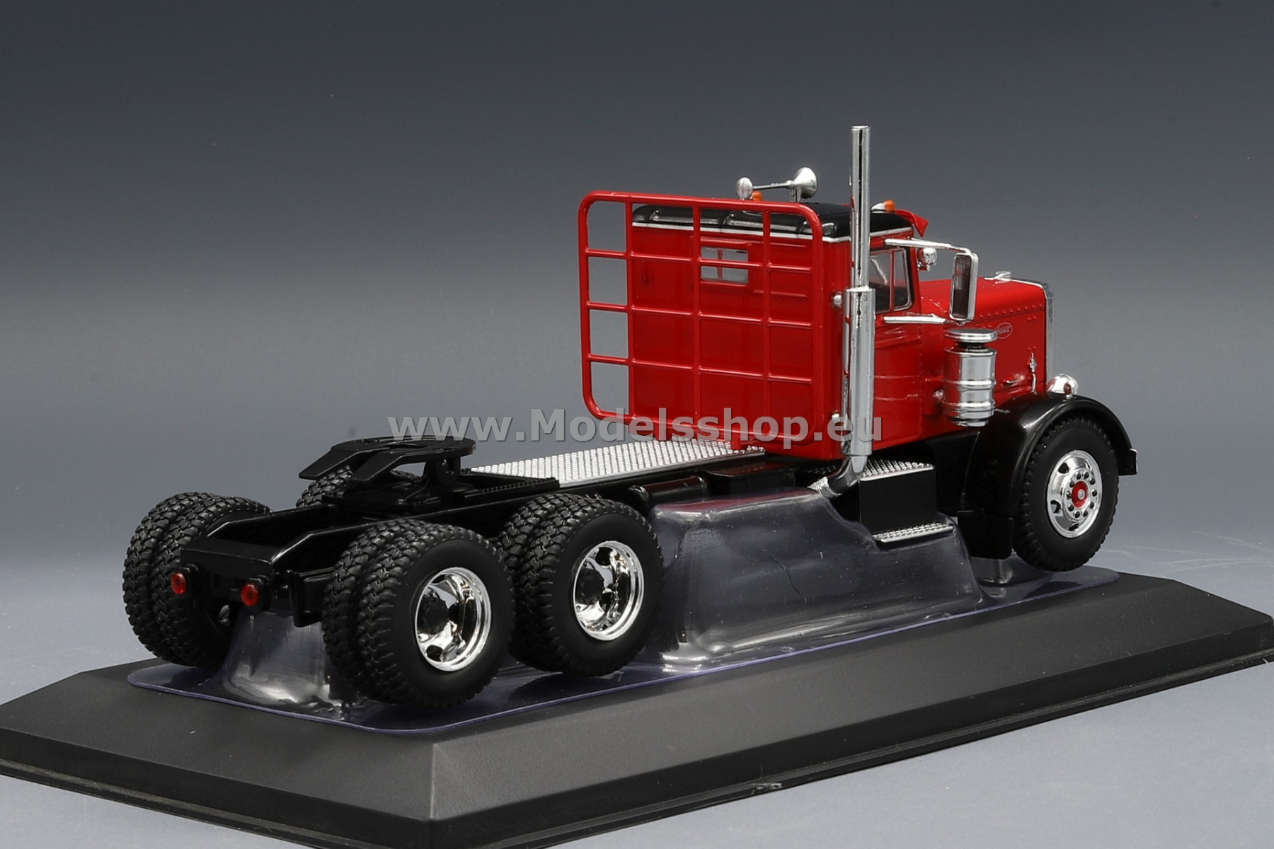 Peterbilt 281 tractor truck, 1955 /red/
