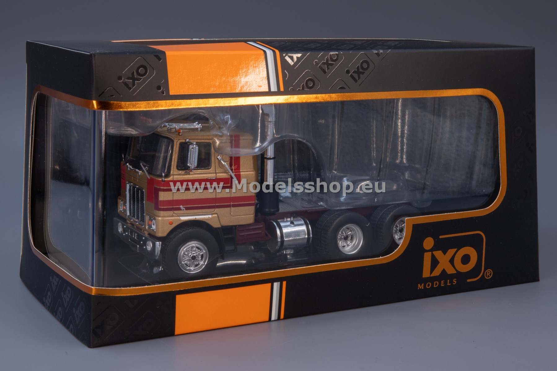 IXO TR168.22 Mack Series F tractor truck, 1977 /dark beige