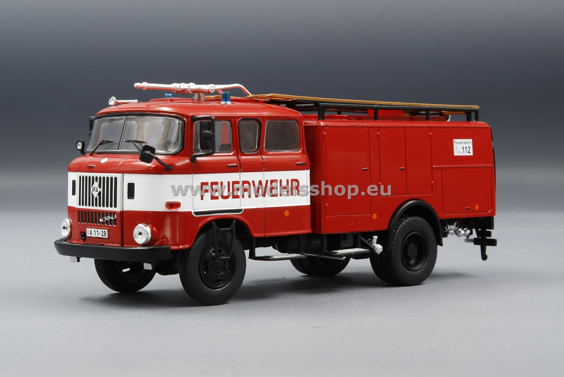 IXO TRF022S IFA W50 fire engine 