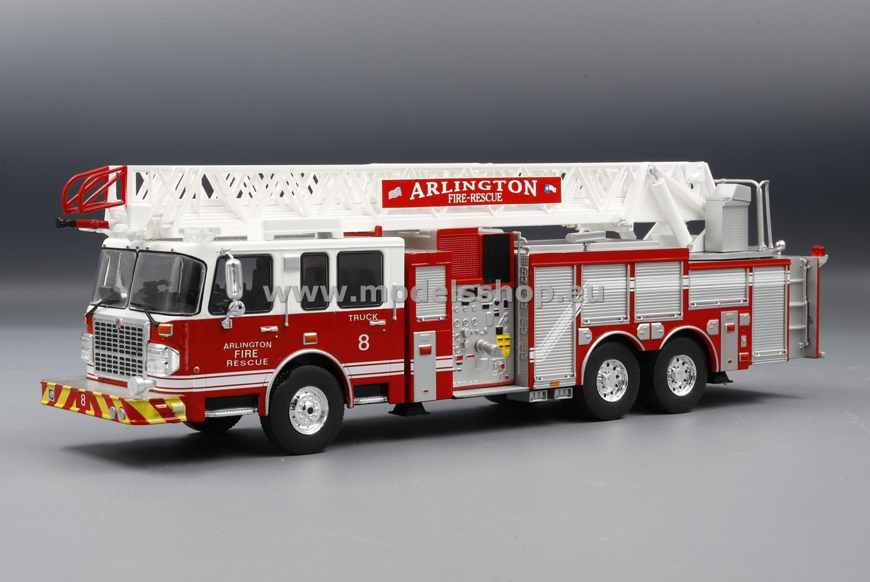 IXO TRF023S Fire engine Smeal 105 Aerial Ladder, 
