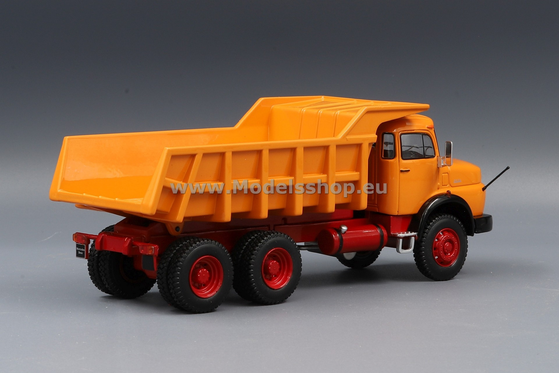 Mercedes-Benz LAK 2624 dump truck, 1979 /orange/ Mercedes-Benz LAK 2624 dump truck, 1979 /orange/