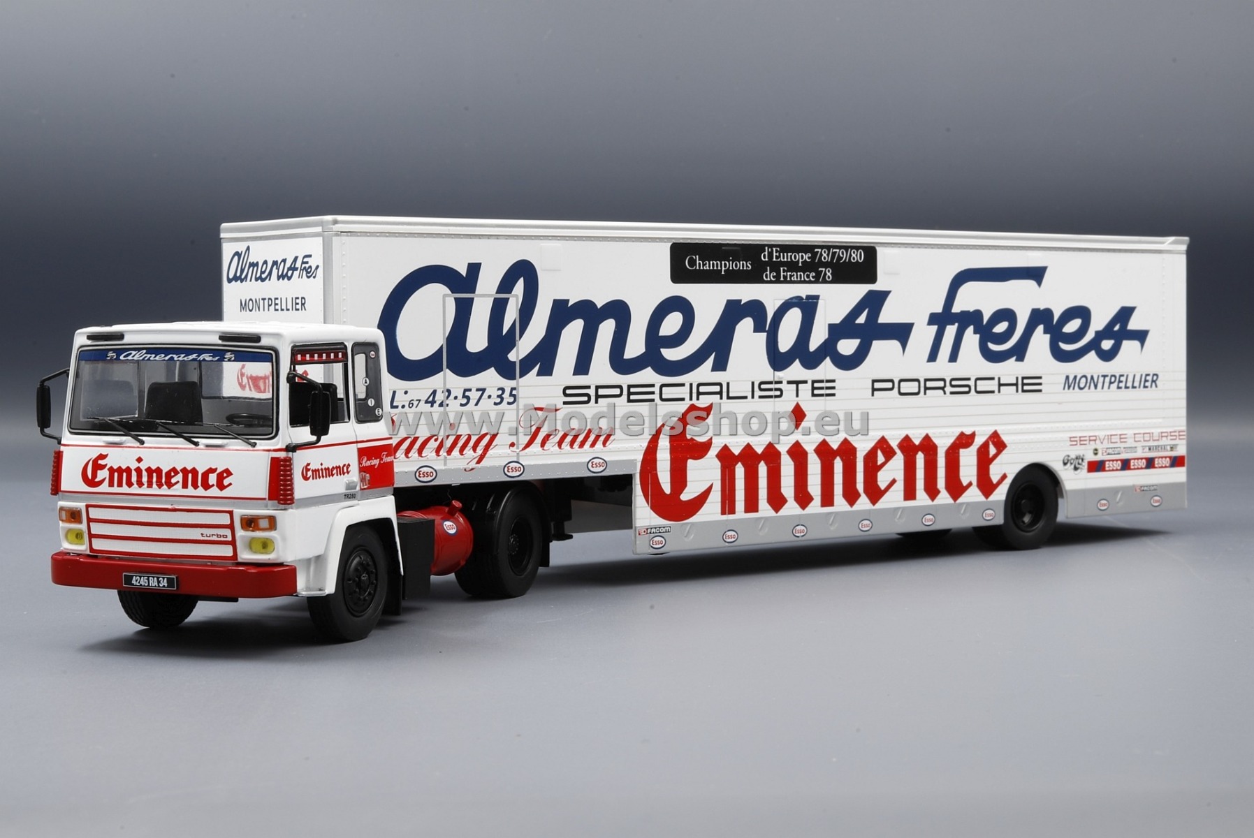 IXO TTR026 Berliet TR 280, team Almeras Eminence, Eminence Race Transport
